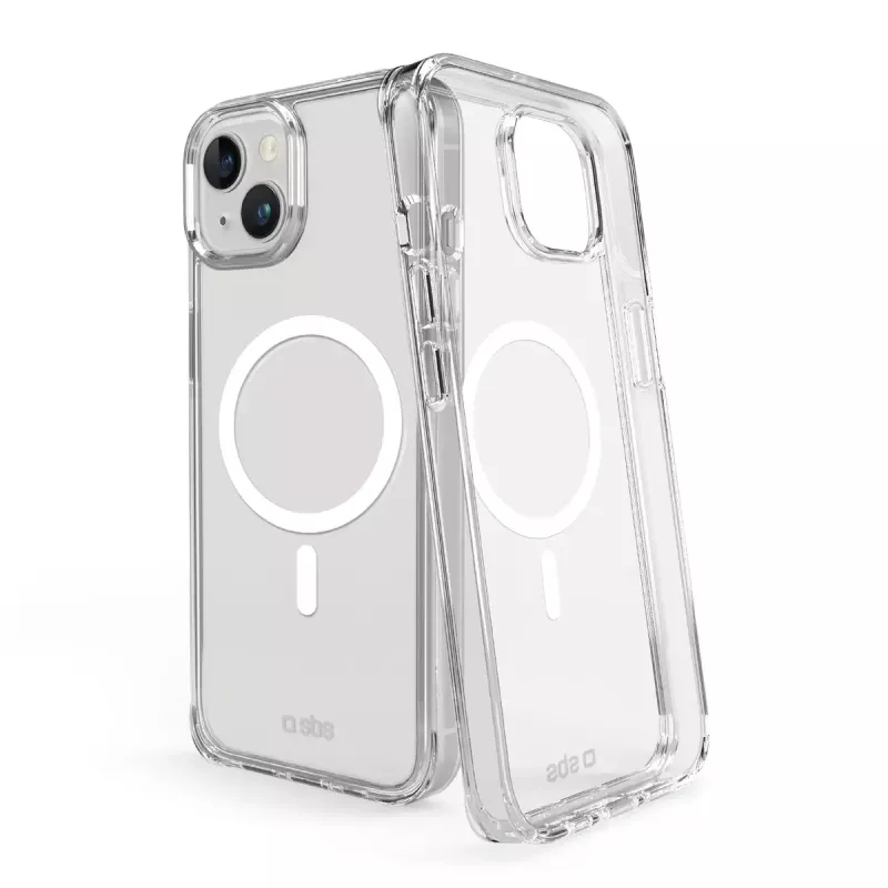 Funda SBS TELIGMAGIP1567T Transparente para iPhone 15 Plus/14 Plus 17 cm