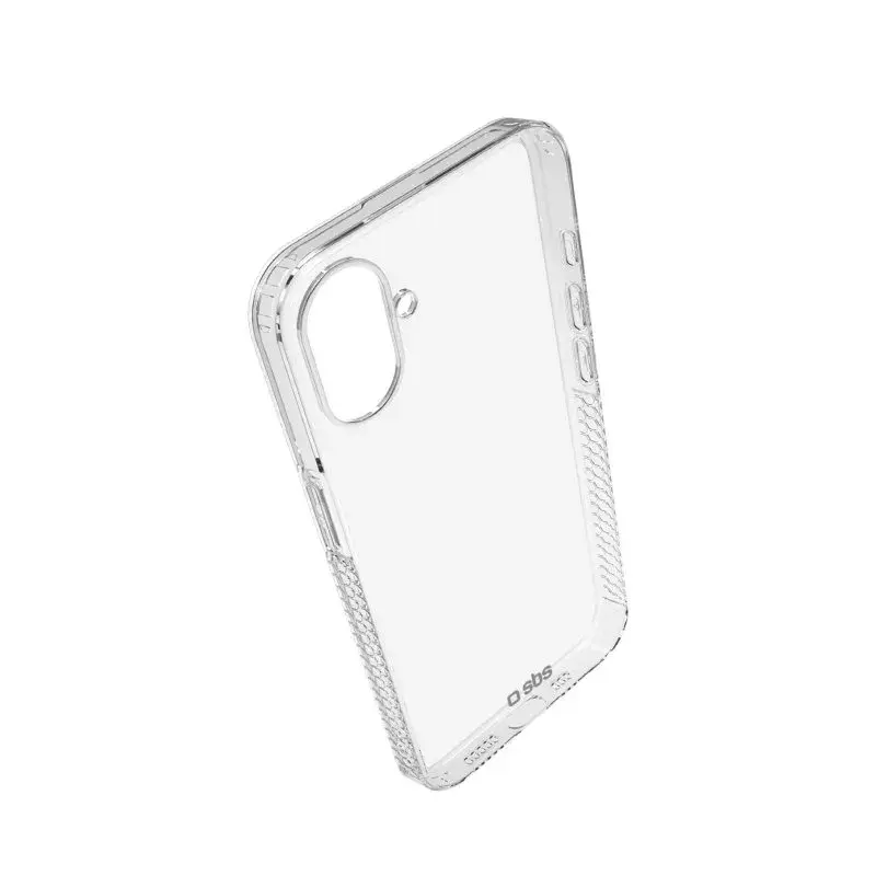 Funda SBS TEUNBKEX2IP1667 para iPhone 16 Plus 6,5 pulgadas transparente