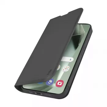 Funda tipo cartera Samsung Galaxy S24 FE 17 cm negra SBS TEWALSAS24FEK