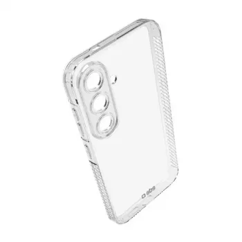 Funda para móvil SBS para Samsung Galaxy S25 — TEEX2SAS25, transparente, compatible con pantalla de 15,8 cm (6,2 pulgadas)