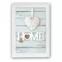 Marco de fotos individual ZEP T15418 blanco MDF 208x220mm