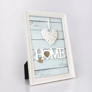 Marco de fotos individual ZEP T15445 blanco MDF 400x500 mm