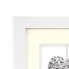 Marco individual ZEP Regent 4 blanco madera 230x330 mm