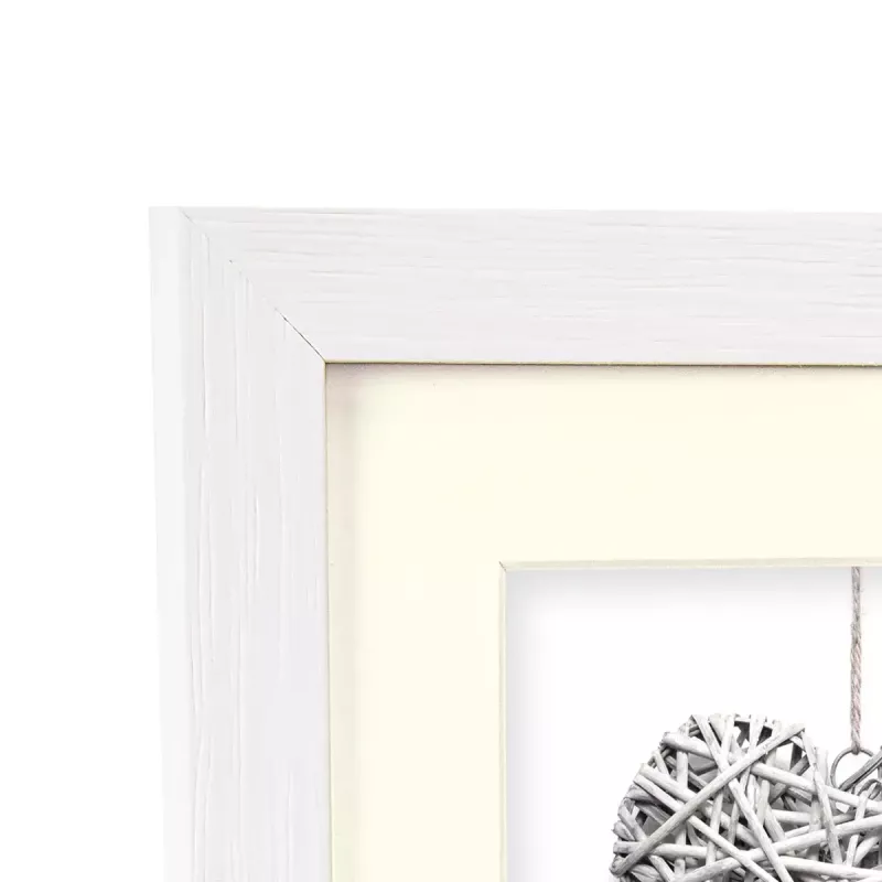 Marco individual ZEP Regent 2 blanco madera 330x430 mm