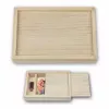 Caja de almacenamiento ZEP CX7546 rectangular madera