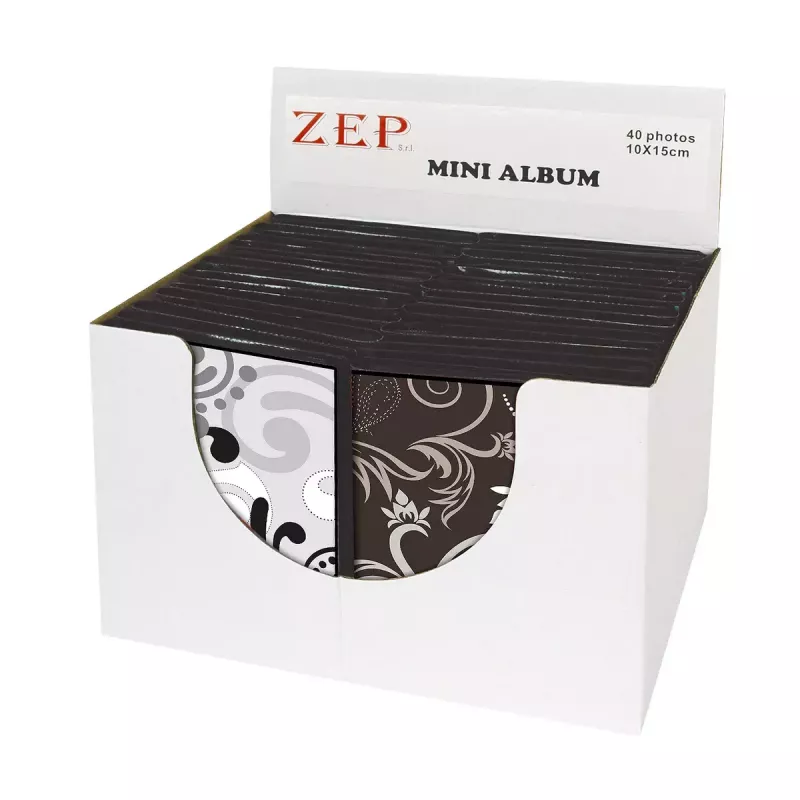 ZEP Umbria Mini Álbum 10x15 cm, 40 fotos, expositor de 36 (MW4640)