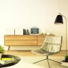 Hucha ZEP RM4143 blanco vidrio metal madera 210x65x170 mm