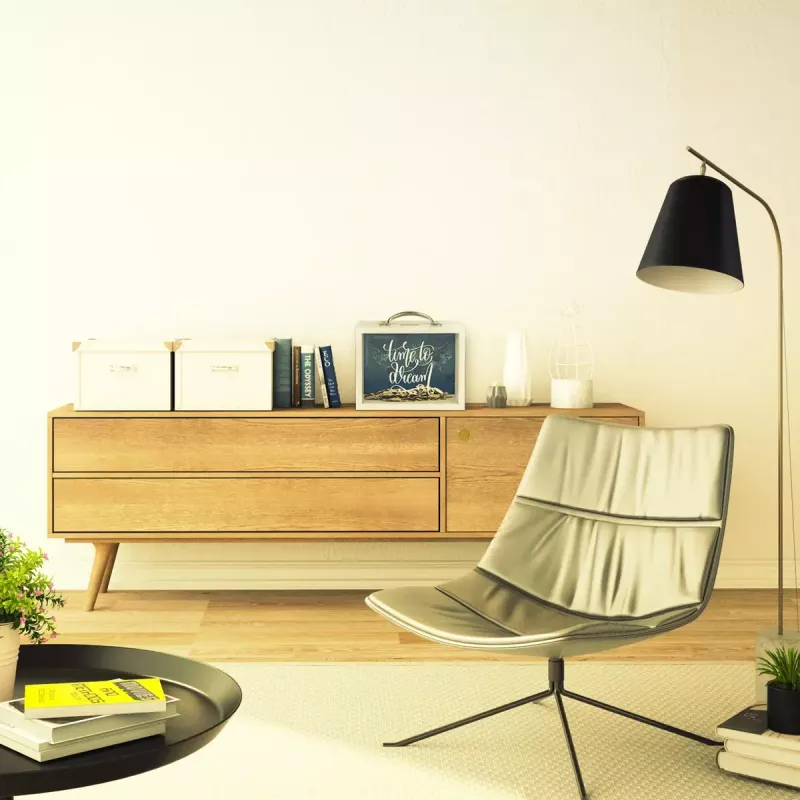 Hucha ZEP RM4143 blanco vidrio metal madera 210x65x170 mm