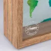 Hucha ZEP RM4545 marrón vidrio metal madera 210x65x170 mm