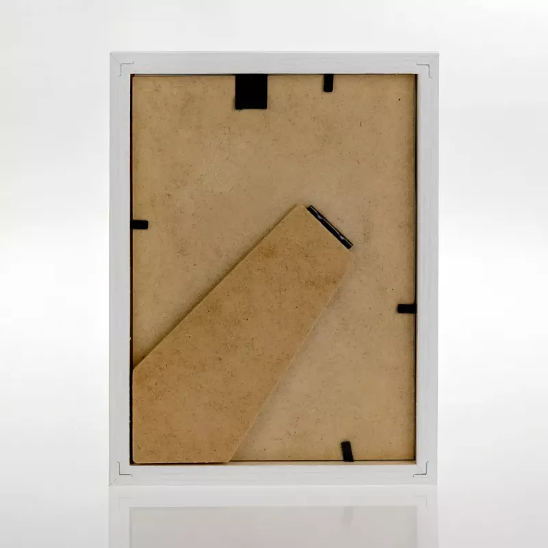 Marco individual ZEP Vivan 3 V33573 madera blanco 13x18 cm