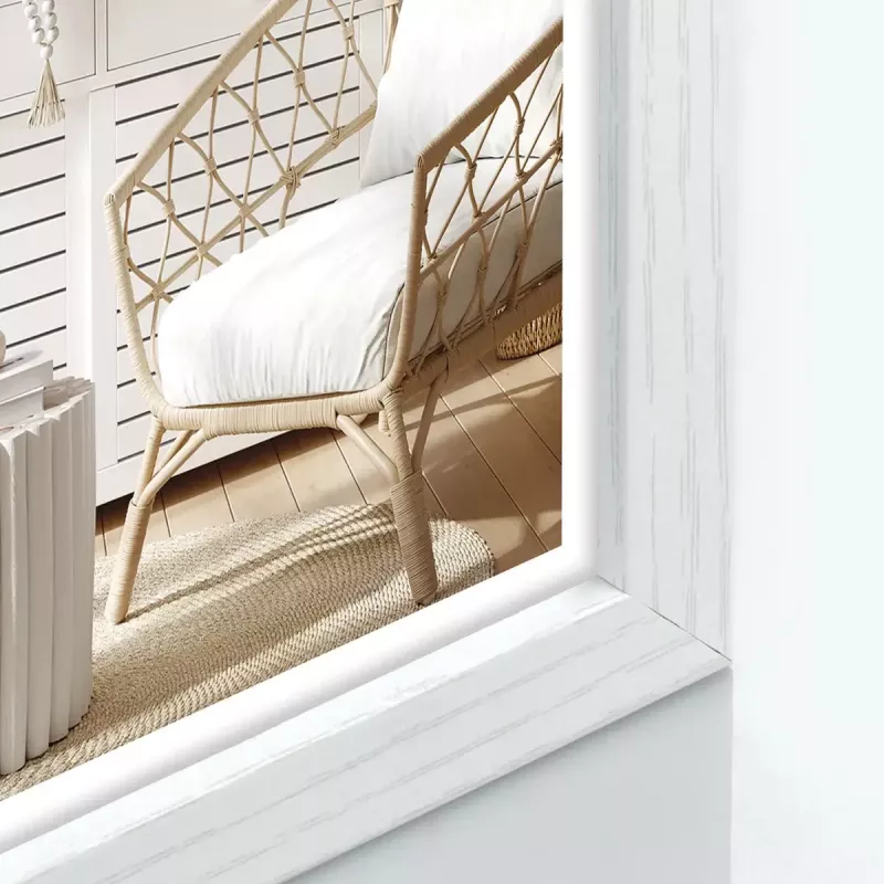 Marco individual ZEP Vivan 3 V33573 madera blanco 13x18 cm