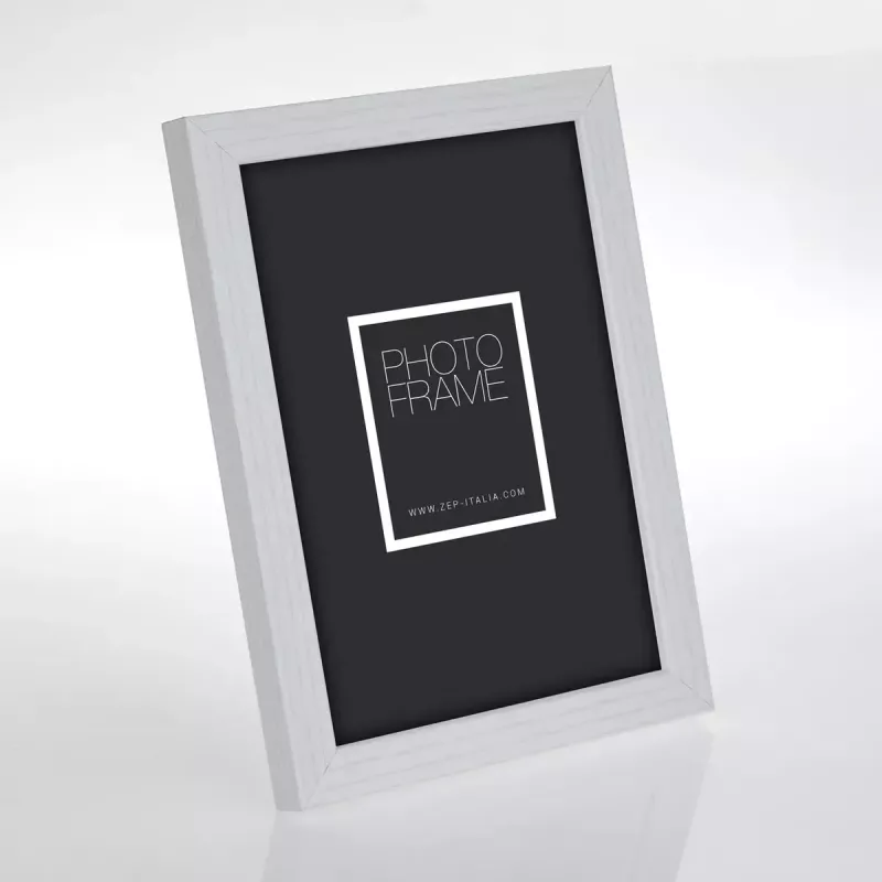 Marco individual ZEP Vivan 3 V33573 madera blanco 13x18 cm