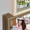 Set de marcos de fotos ZEP Montreaux 12Q madera beige marrón 450 x 580 mm