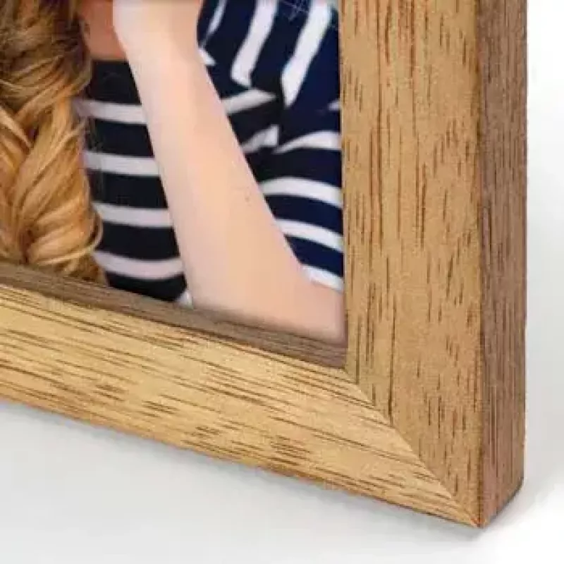 Marco de fotos individual ZEP CORNICE ANZIO marrón MDF madera 205x155mm
