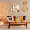 Set de marcos de fotos ZEP Kriss 4Q madera marrón blanco 310x340 mm