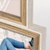 Set de marcos de fotos ZEP Kriss 4Q madera marrón blanco 310x340 mm