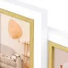 Set de marcos de fotos ZEP Ayas 6Q blanco MDF 1 ud.