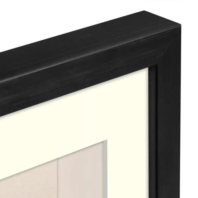 Marco de fotos individual ZEP V4557B negro madera 150x205mm