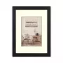 Marco de fotos individual ZEP V4557B negro madera 150x205mm