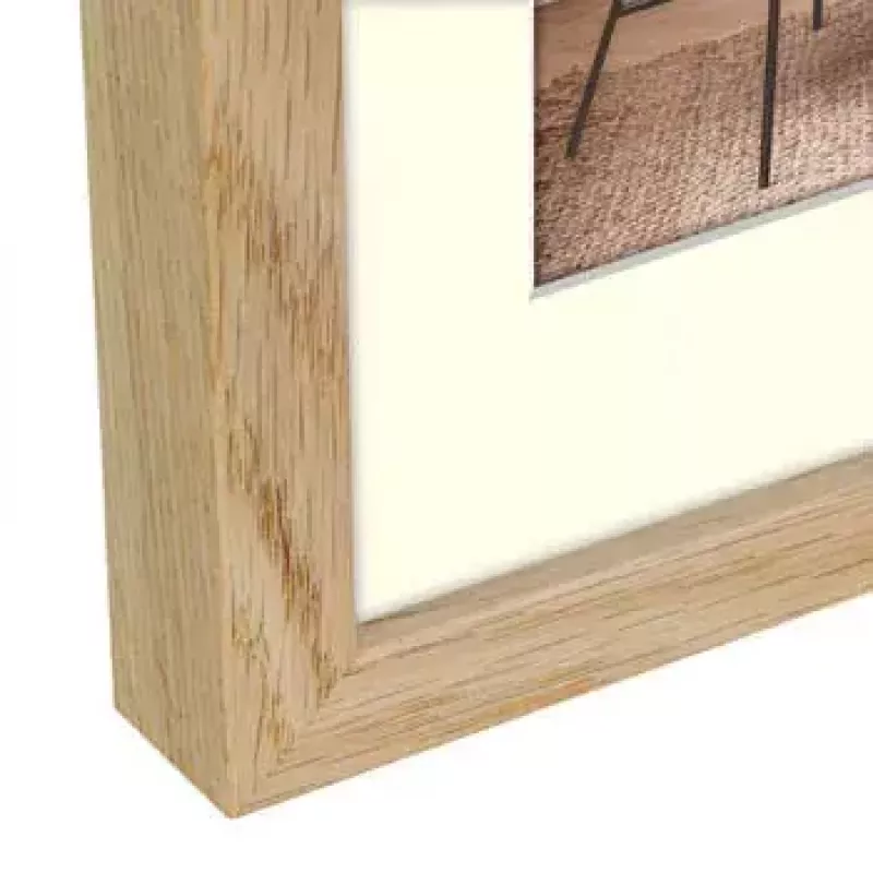 Marco de fotos individual ZEP Malmo natural MDF 170x220 mm