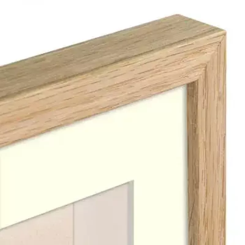 Marco de fotos individual ZEP Malmo natural MDF 170x220 mm