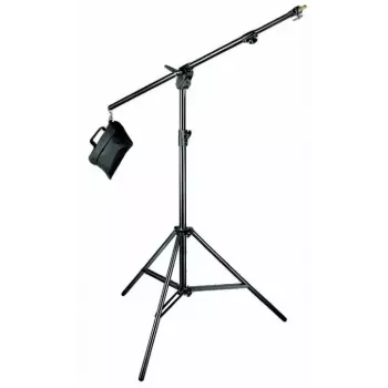 Trípode Manfrotto 420B Combi Boom Stand negro
