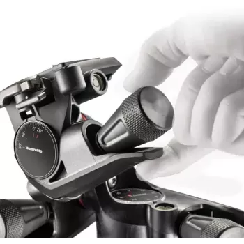 Rótula para trípode Manfrotto MHXPRO-3WG negra tecnopolímero 3/8