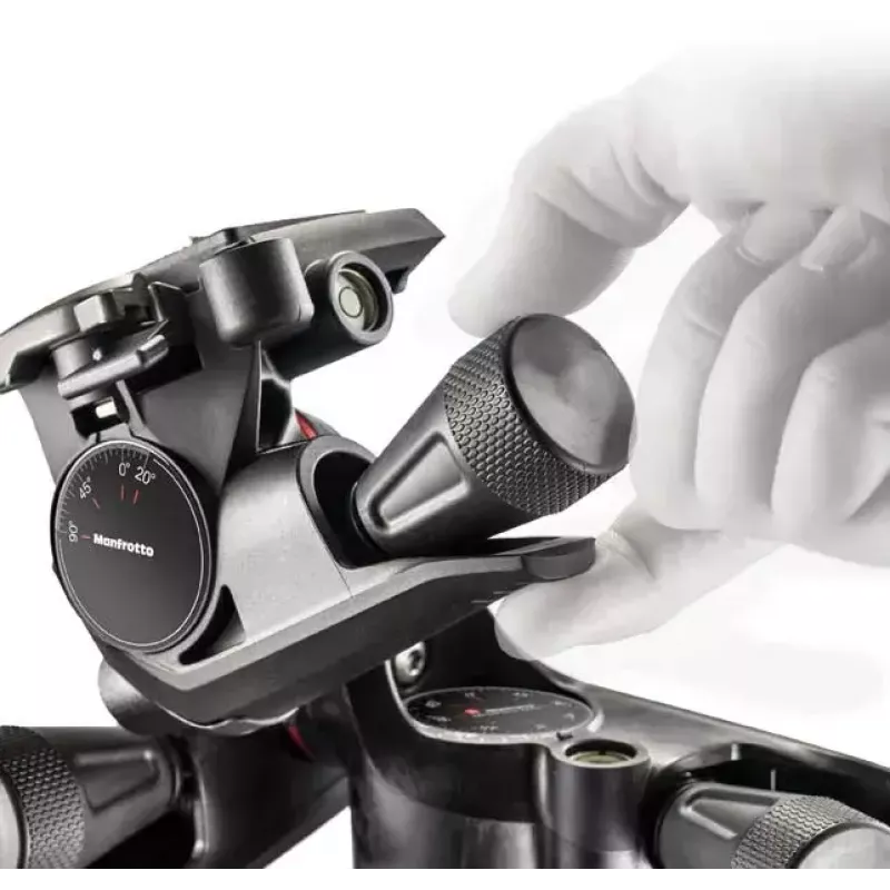 Rótula para trípode Manfrotto MHXPRO-3WG negra tecnopolímero 3/8