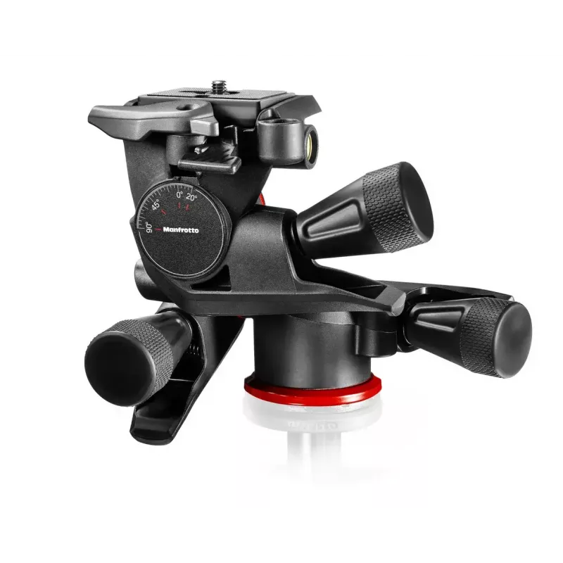 Rótula para trípode Manfrotto MHXPRO-3WG negra tecnopolímero 3/8