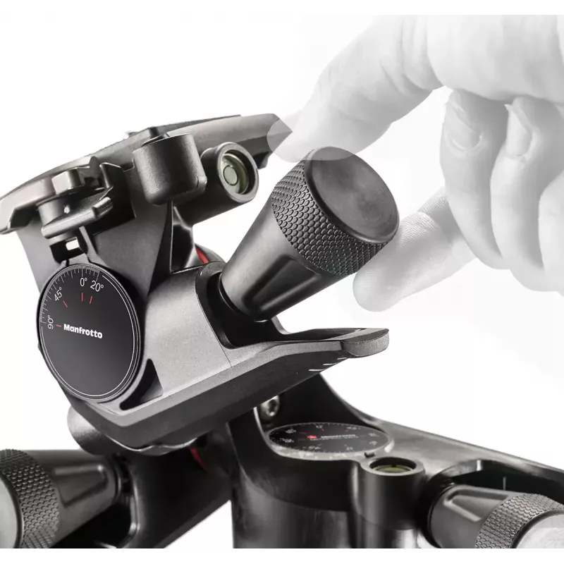 Rótula para trípode Manfrotto MHXPRO-3WG negra tecnopolímero 3/8