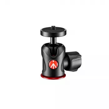 Rótula para trípode Manfrotto 492 Centre rótula de bola negra roja 1/4