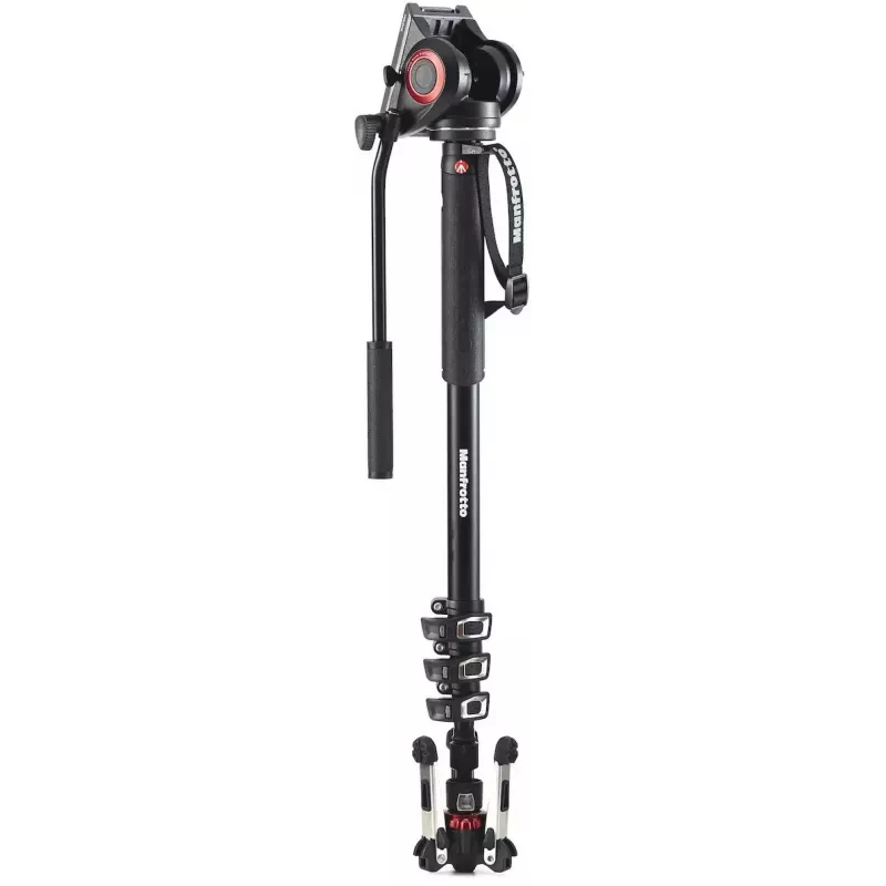 Monopié Manfrotto MVMXPRO500 aluminio negro