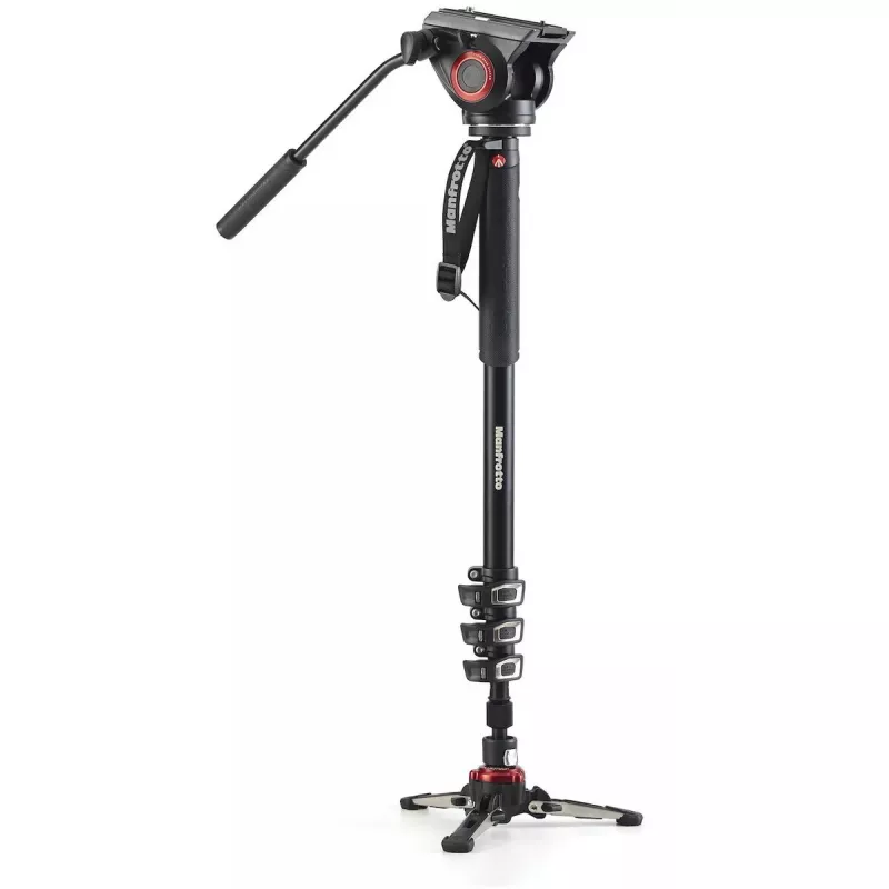 Monopié Manfrotto MVMXPRO500 aluminio negro