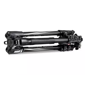 Trípode Manfrotto MKBFRLA4BK-BH 3 patas negro plata