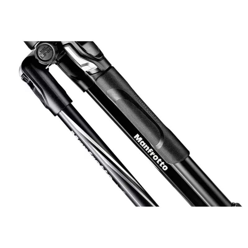 Trípode Manfrotto MKBFRLA4BK-BH 3 patas negro plata