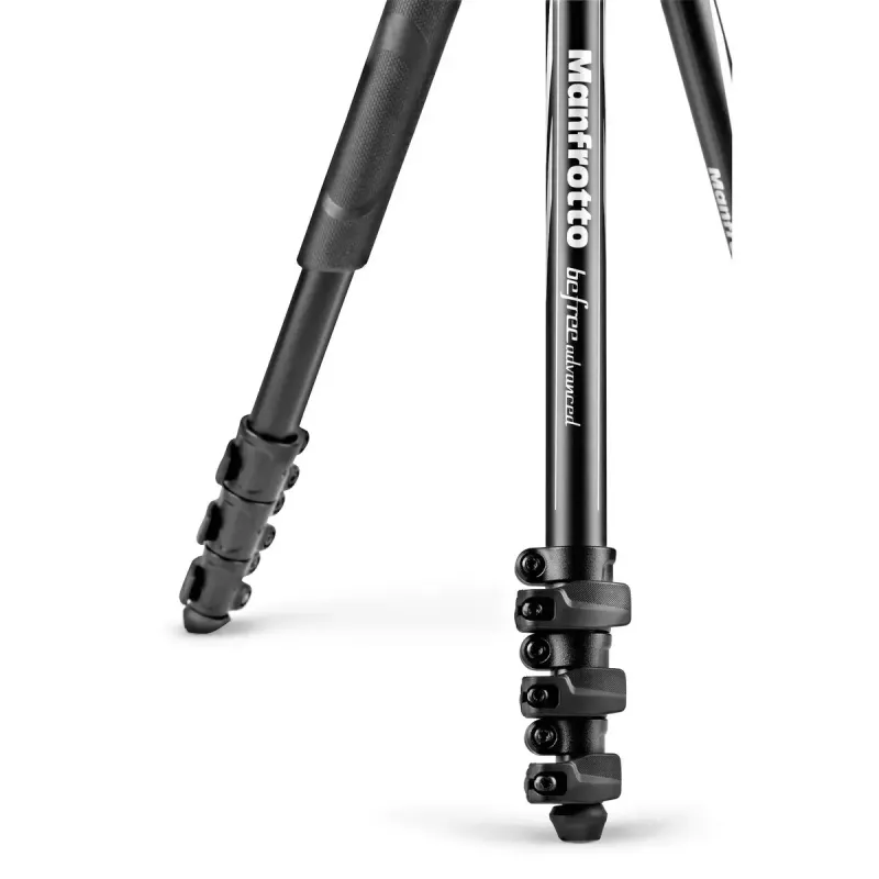 Trípode Manfrotto MKBFRLA4BK-BH 3 patas negro plata