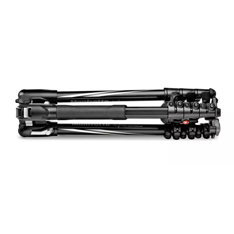 Trípode Manfrotto MKBFRLA4BK-BH 3 patas negro plata