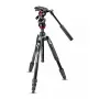 Trípode Manfrotto MVKBFRT-LIVE cámaras digitales/de cine 3 patas negro rojo plata