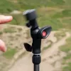 Manfrotto MLH1HS-2 cabezal inclinable con zapata en frío, rótula de luz y soporte para paraguas