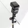 Manfrotto MLH1HS-2 cabezal inclinable con zapata en frío, rótula de luz y soporte para paraguas