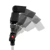 Manfrotto MLH1HS-2 cabezal inclinable con zapata en frío, rótula de luz y soporte para paraguas