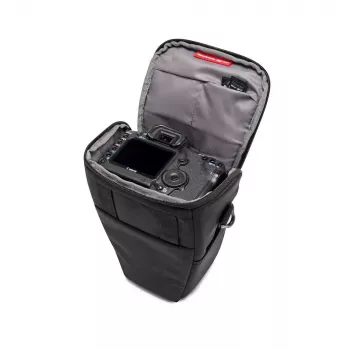 Funda tipo pistolera Manfrotto MB MA3-H-M Universal Negra con correa de hombro