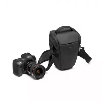 Funda tipo pistolera Manfrotto MB MA3-H-M Universal Negra con correa de hombro