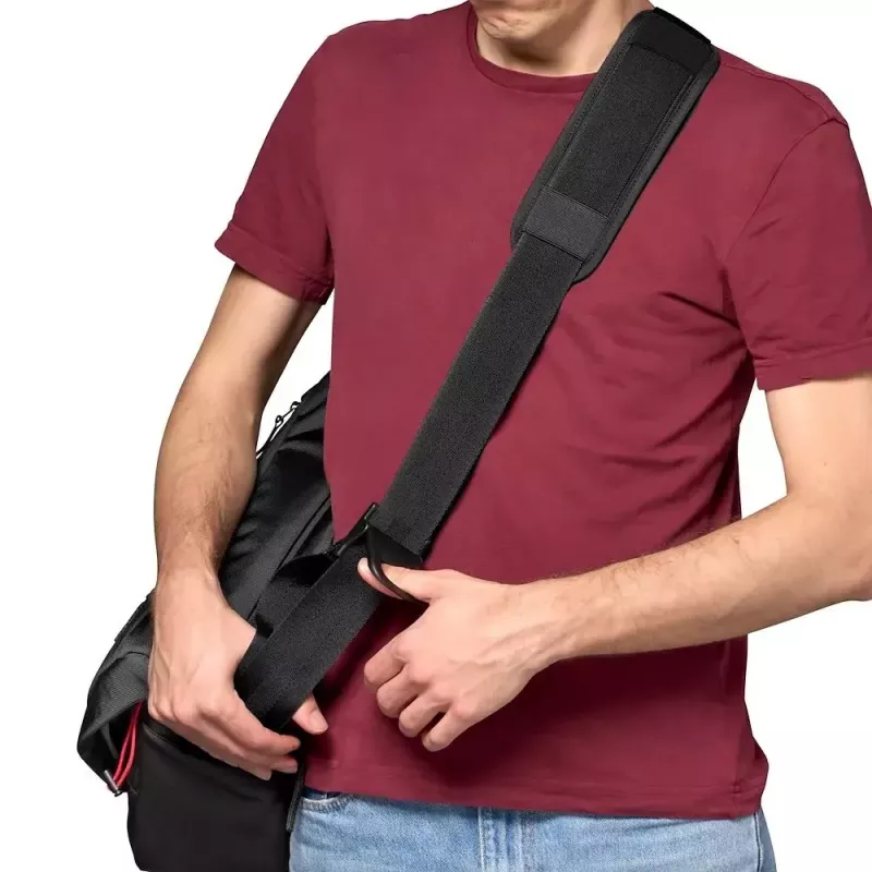 Bolsa messenger Manfrotto MB MA3-M-M Negra Universal correa de hombro