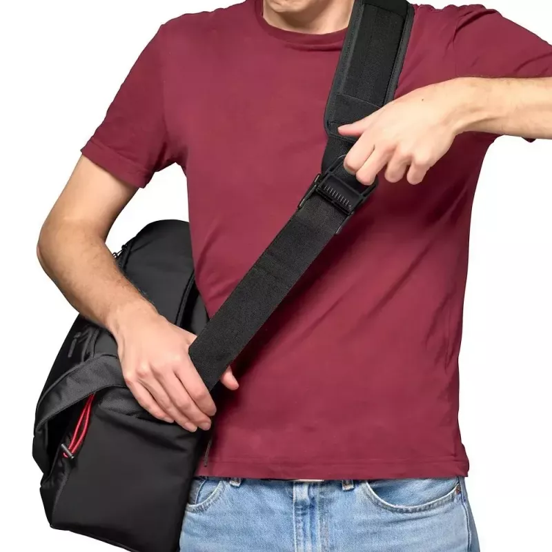 Bolsa messenger Manfrotto MB MA3-M-M Negra Universal correa de hombro