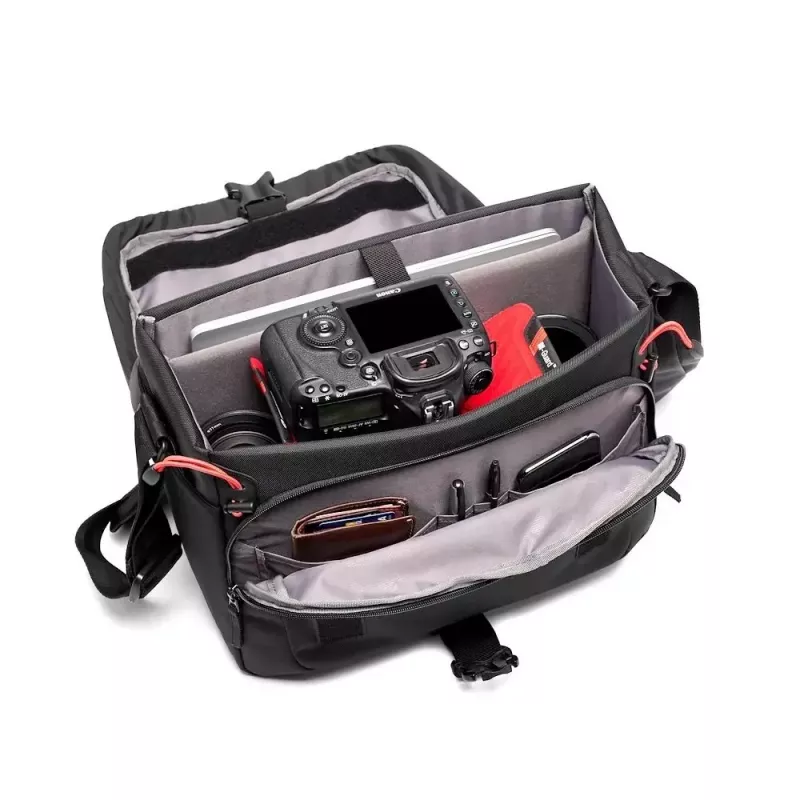 Bolsa messenger Manfrotto MB MA3-M-M Negra Universal correa de hombro