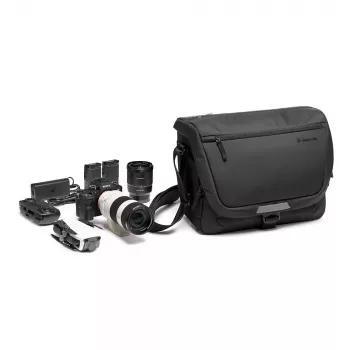 Bolsa messenger Manfrotto MB MA3-M-M Negra Universal correa de hombro