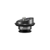 Placa de montaje Manfrotto MVAQR-GIM-PLATE Aluminio Negra 50 mm x 35 mm