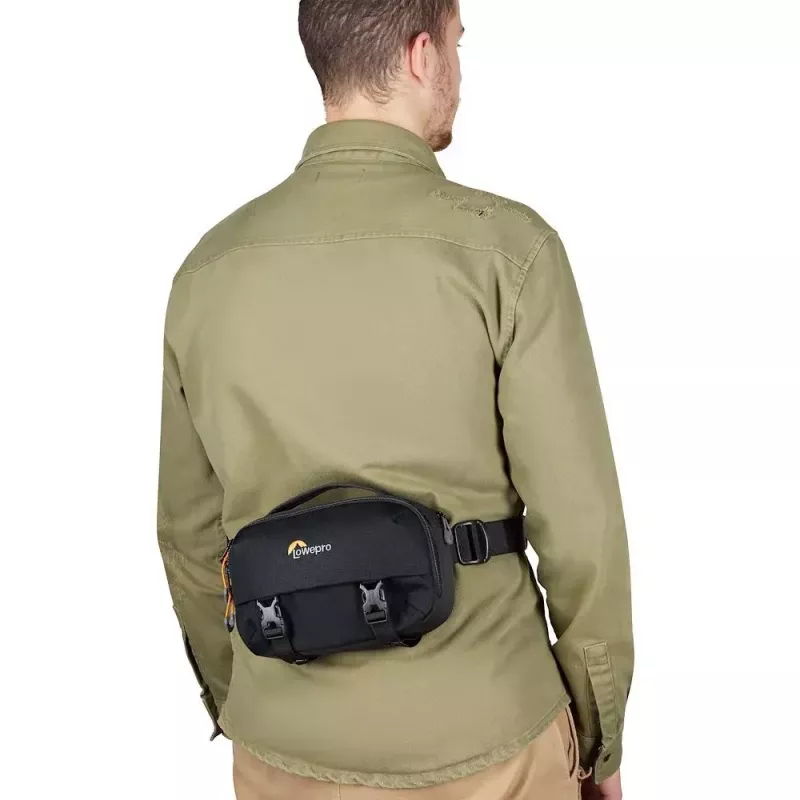 Bolsa sling Lowepro Trekker Lite HP 100 Negra correa de hombro