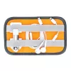 Bolsa Lowepro GearUp Pouch Mini Nylon Poliéster Ripstop Gris Naranja